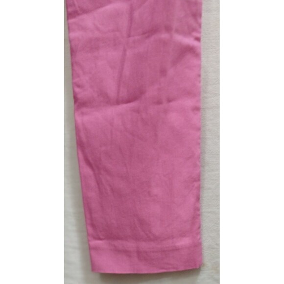 Ella Rafaella Women’s Sz 6 Hot Pink Dress Pants Barbiecore Retro Pleated Stretch - Picture 10 of 12